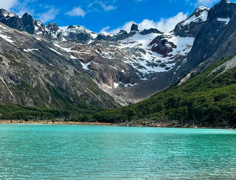laguna esmeralda ushuaia trekking