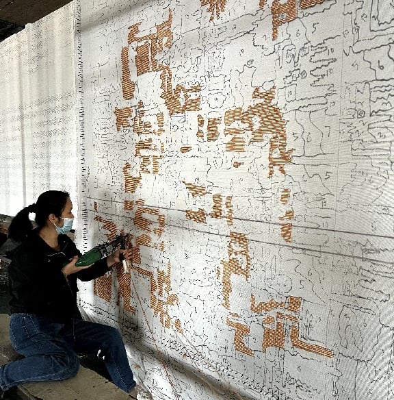 Custom Hand-Tufted Carpet