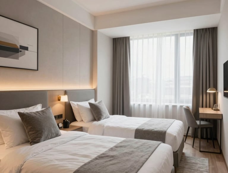 Luxurious living room interior showcasing tasteful design and comfort.