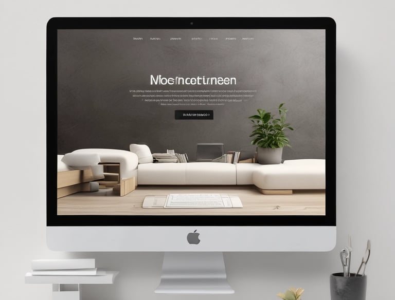 A friendly designer working closely with a client, sketching website ideas on a digital tablet.