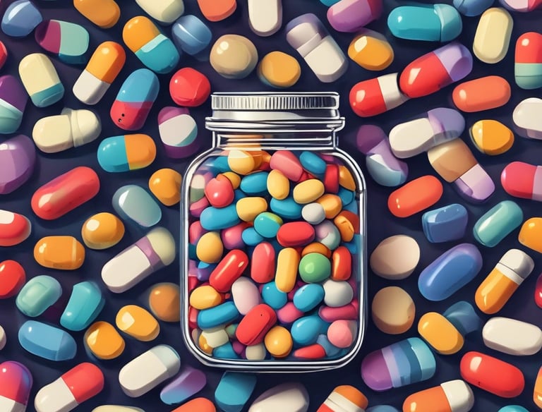 Close-up of fresh olives and natural herbs arranged on a rustic wooden table.