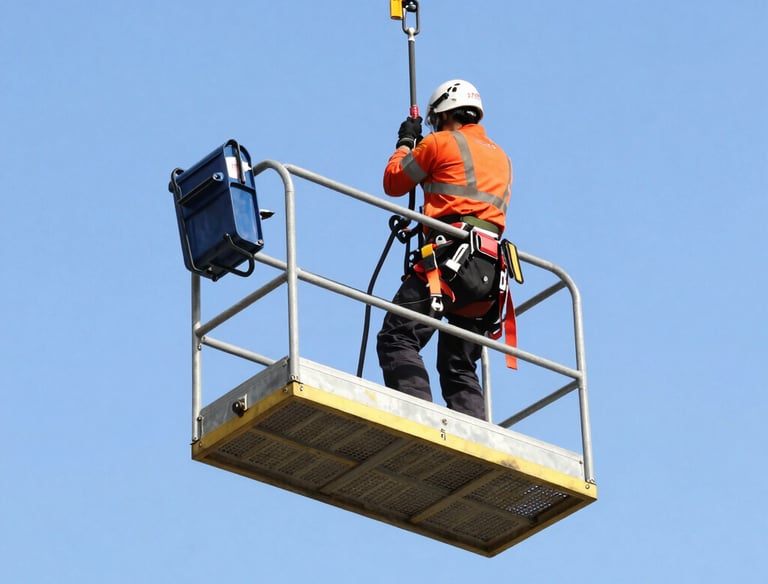 Group of employees participating in an NR training session with an instructor.