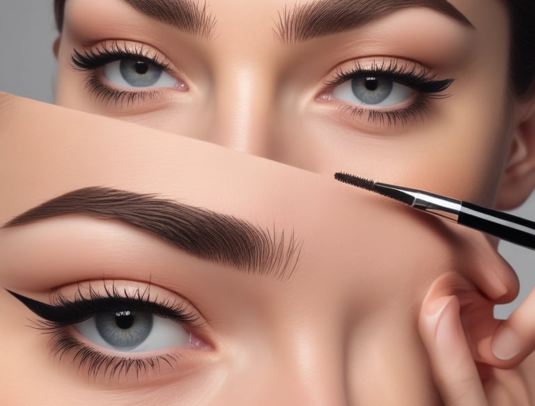 Close-up of smooth, polished skin on a person's arm after treatment.