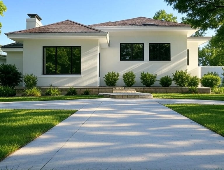 Finished 800 sq ft ADU construction with stucco exterior – McKnight project Orange County