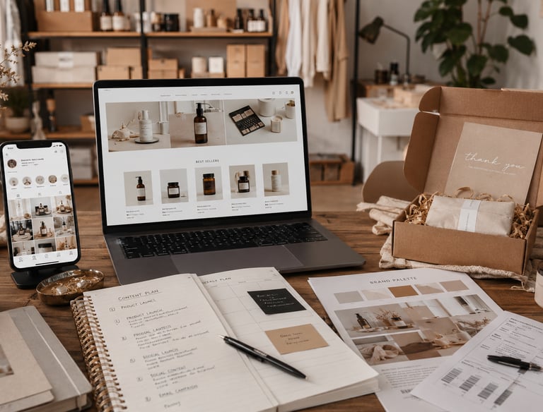 Modern ecommerce branding — ecommerce marketing Sydney