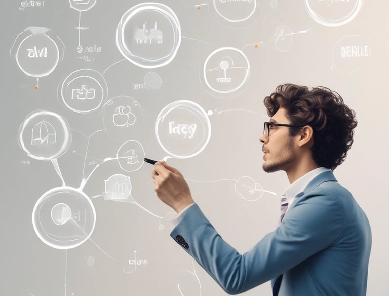 A vibrant dashboard displaying colorful charts and real-time analytics.