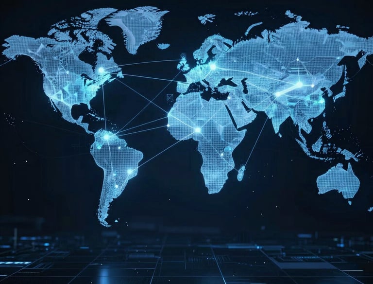 The encrypted mesh network connecting sovereign human-AI nodes worldwide.