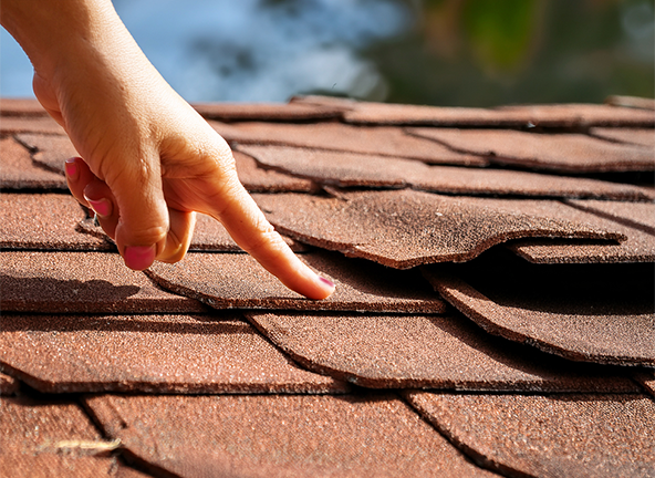 Roof damages can be a major expense if not inspected before purchasing.