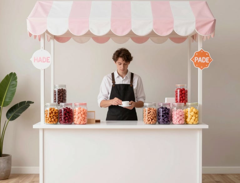 A professional working at a desk with documents, representing MEI services.