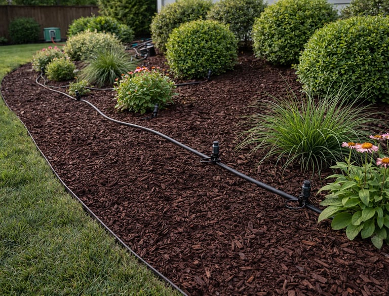 professional sprinkler installation for landscaping