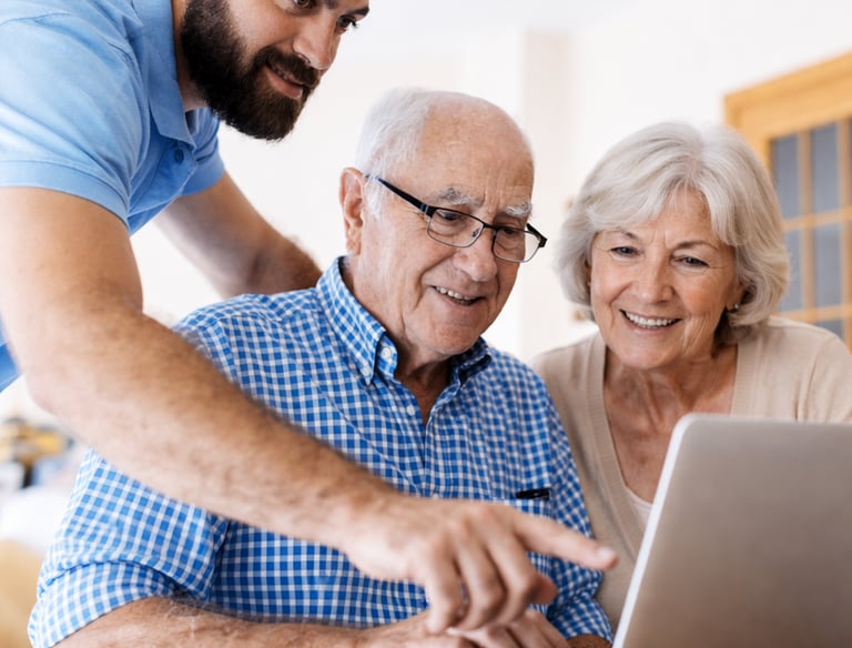 Complete cyber safety session providing device protection and scam awareness guidance