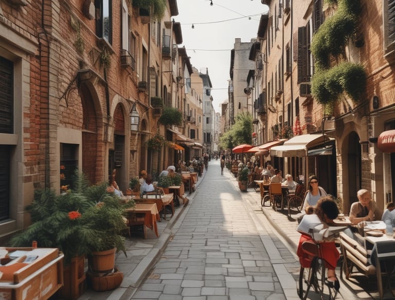 Elegant traveler reviewing a personalized itinerary in a cozy lounge.