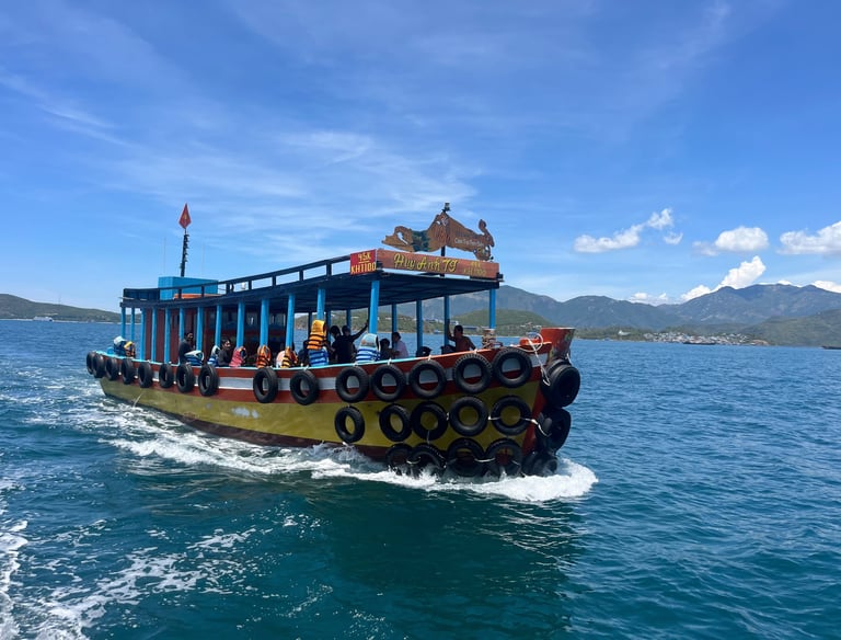 Tour de bateau à Nha Trang