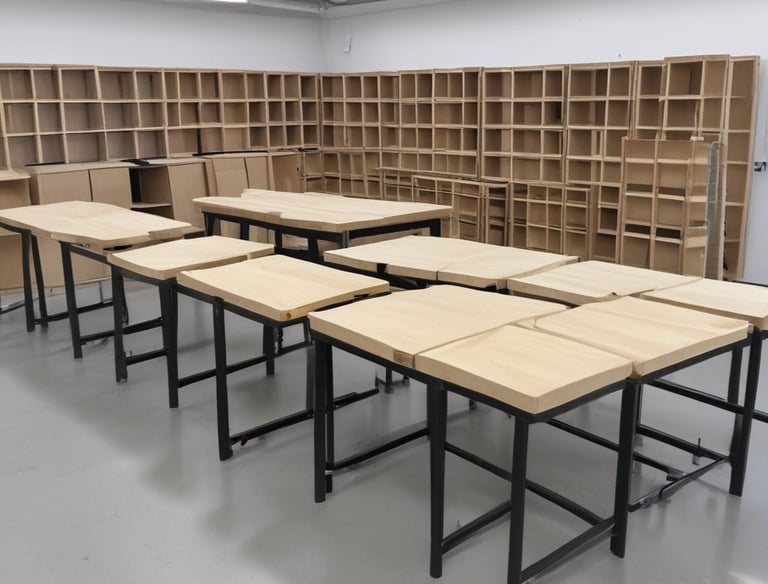 A boat is loaded with boxes near the pier.