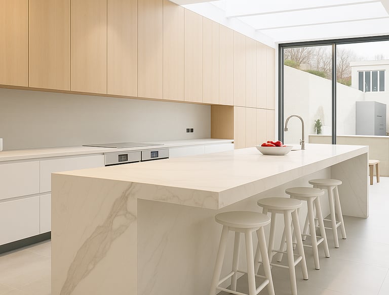 IKEA and Kaboodle kitchen installation Melbourne Cabinet Makers