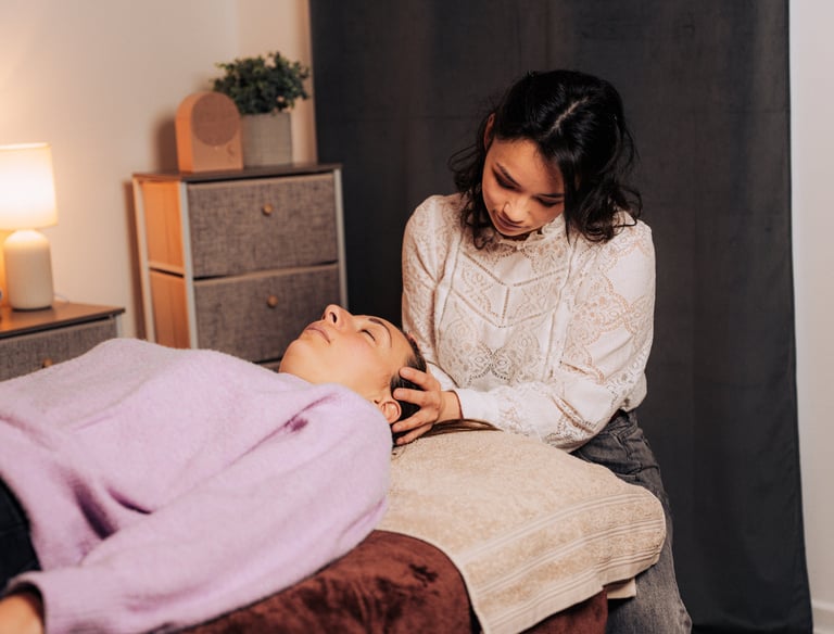 Thérapie cranio-sacrée à Voujeaucourt. Démarche bien-être physique et émotionnel. Gestion du stress et des émotions.