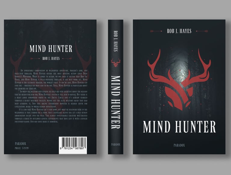 Graphic design services for book covers