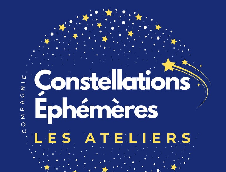 Logo Constellations Éphémères les ateliers