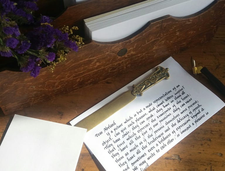 Handwritten Letter Service