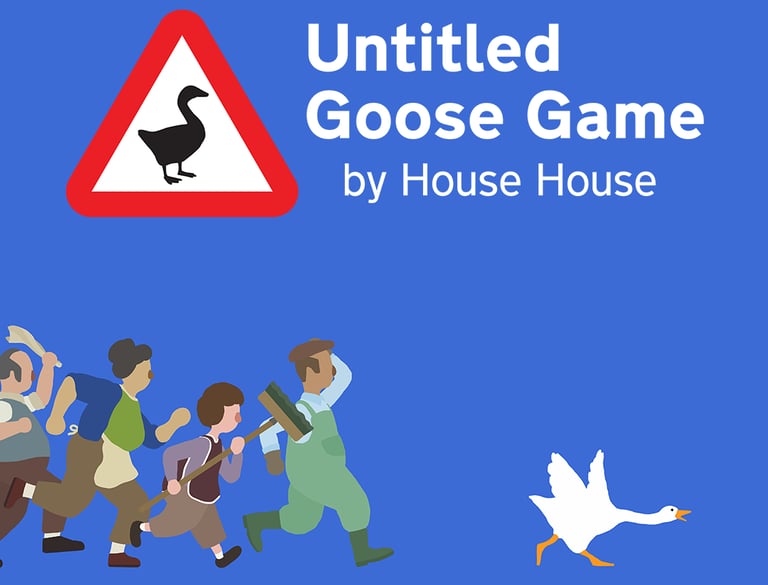Key art du jeu Untitled Goose Game