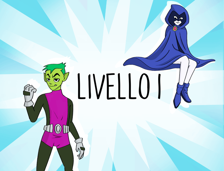 a cartoon character with a livellot and a live - action pose