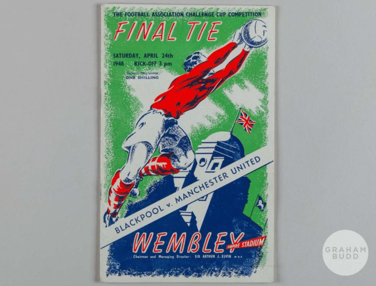 FA Cup VIP Final Programme 1948