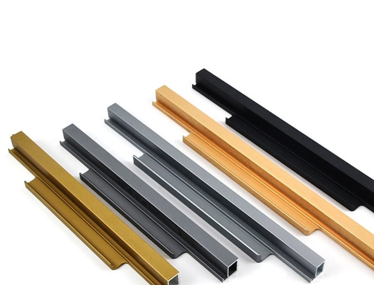 20 Minimalist Frame Profile - Sleek Aluminum Alloy Frame for Modern Cabinets, Wardrobes & Glass Doors