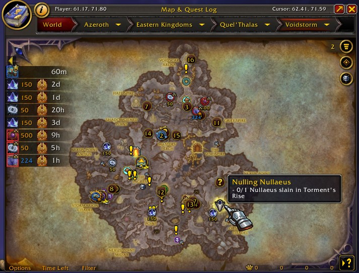 Nullaeus, Torment's Rise, Midnight Nemesis,  WoW, Nullaeus, How to Beat Nullaeus, Torment's Rise location