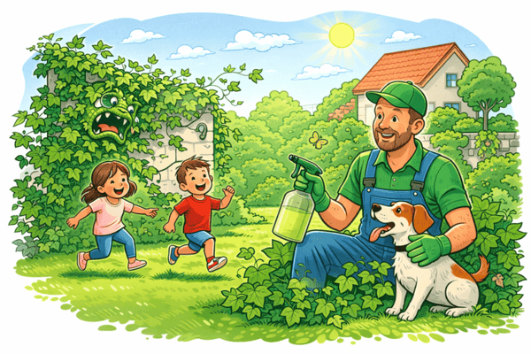 Likvidace břečťanu - rodina