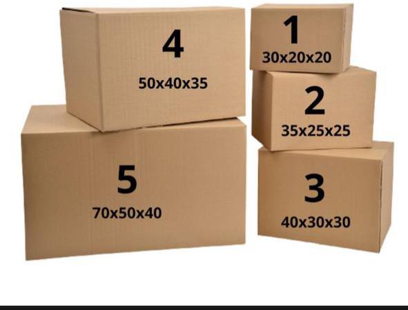 Onde comprar caixa de papelão para mudança perto de mim na Zona Norte