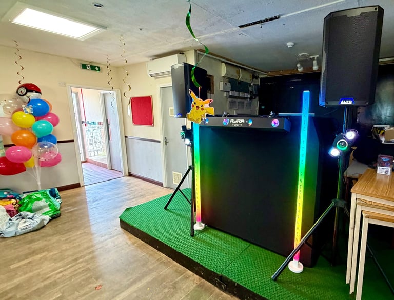 childrens disco at cleobury mortimer social club
