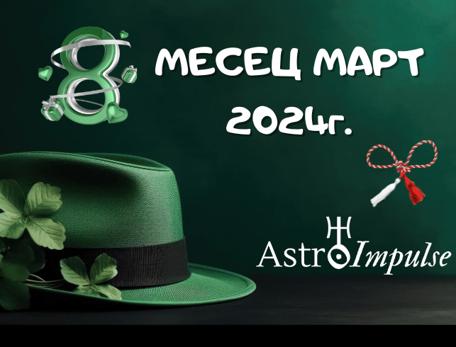 Астрологична прогноза Март 2024г.