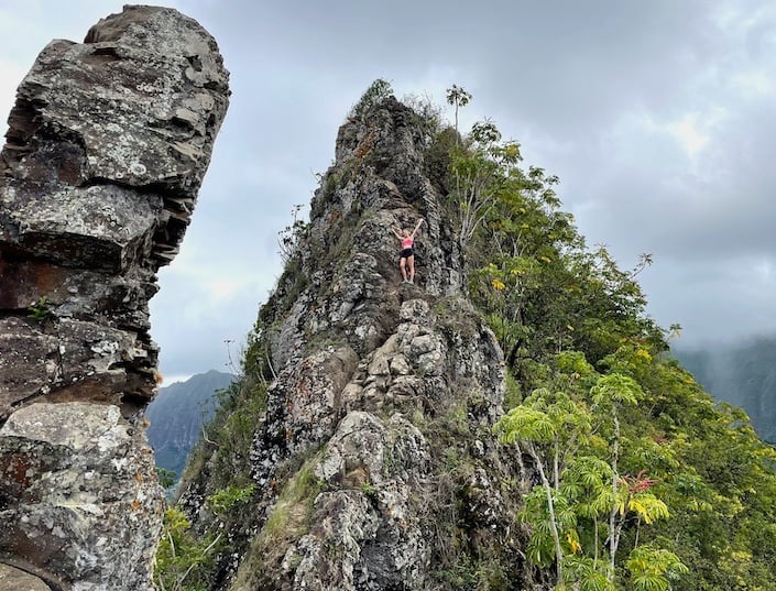 Olomana Trail Three Peaks O'ahu Hawai'i