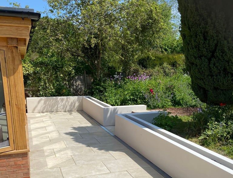 patio slabs layed lakes building and plastering services