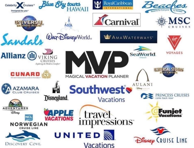 a bunch of logos on a white background