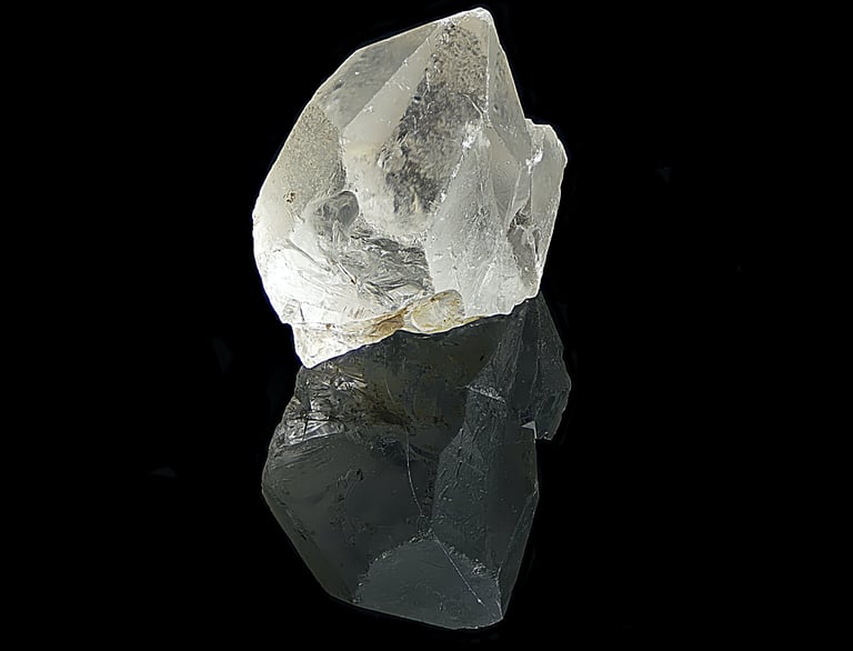 Beautiful clear quartz crystal
