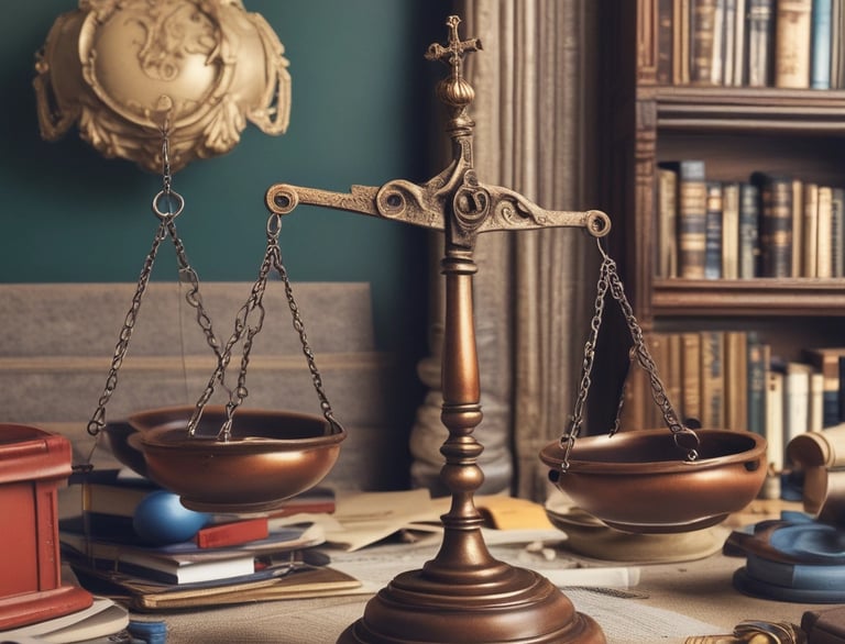 A serene workspace with crystals, candles, and tarot cards ready for a consultation.