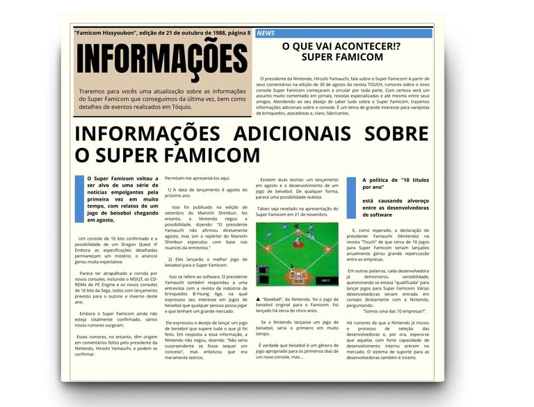 Revista Famicom Hisshoubon ed 21 out 1988 (Versão EXCLUSIVA Trad. português pela Revista Retronatti