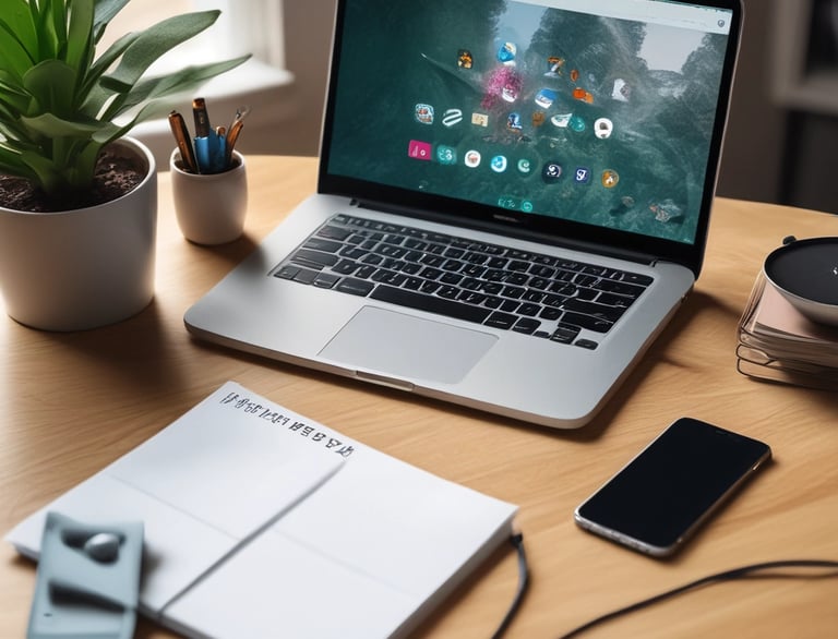 A minimalist contact form design with dark blue and gold accents.