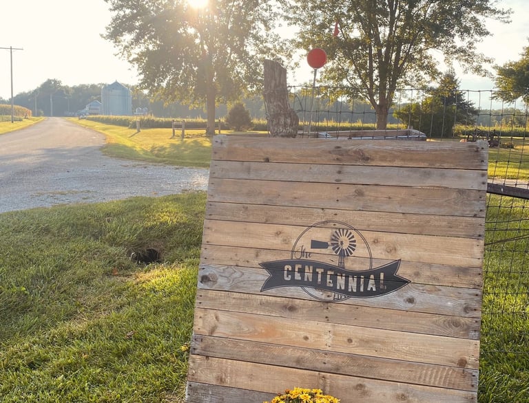 a wooden pallet sign with a pumpkin and mum in the fall