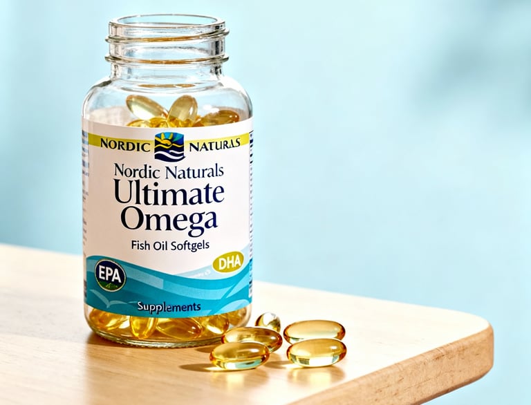 a bottle of vitamin supplements 