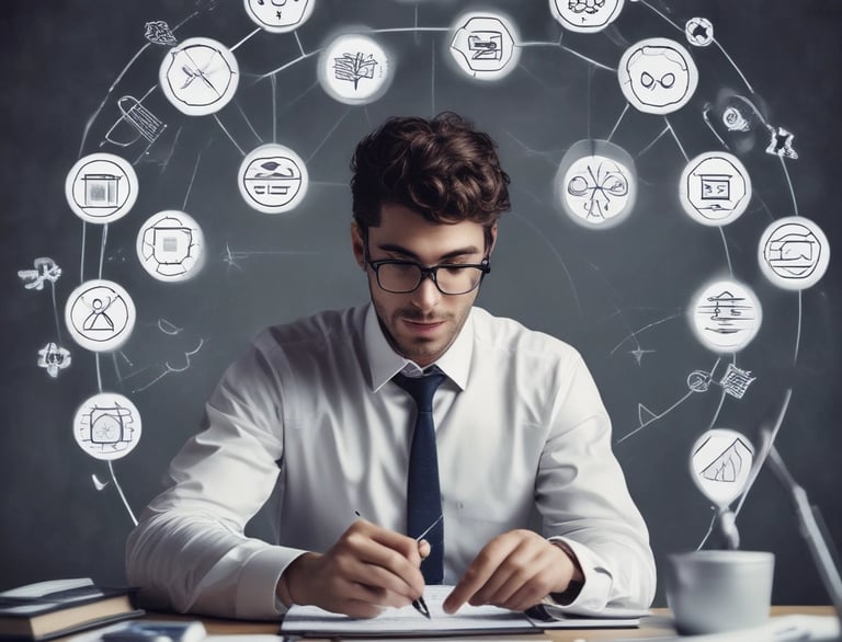 Technician conducting a toxicology test in a laboratory.