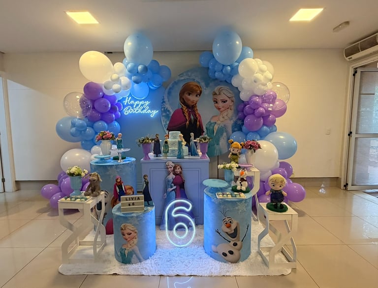 Aluguel de Decoração Infantil Frozen Freguesia do Ó