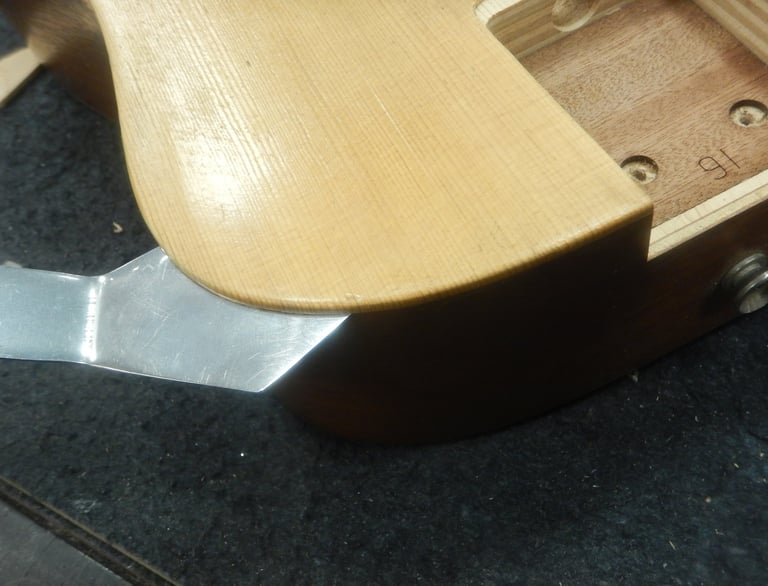 Acoustic Guitar Soundboard Repair