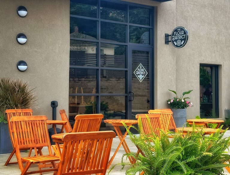 exterior of the Flour District lynchburg va