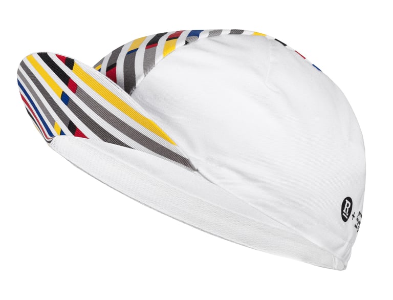 White cycling cap by Rouleur