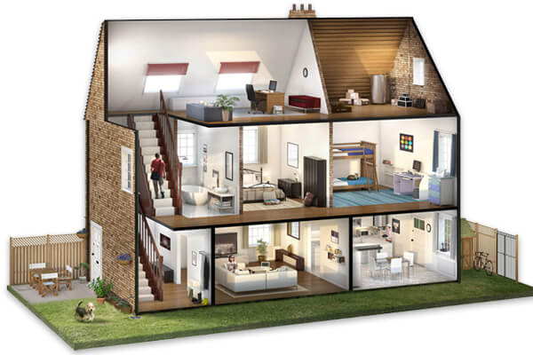 building materials for whole house