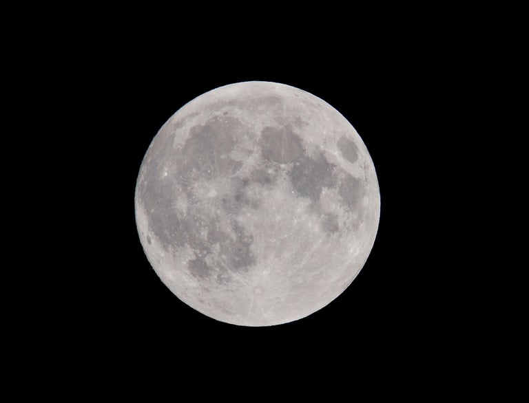 Picture of full moon by photographer Peter De Vink from Pexels 
