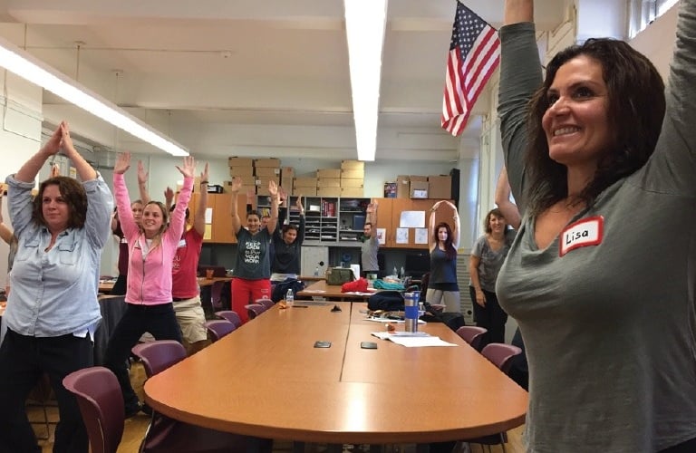 NaliniKIDS teacher training session.