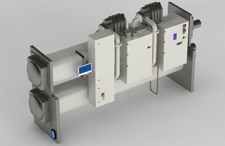 Water Cooled Cooling Unit